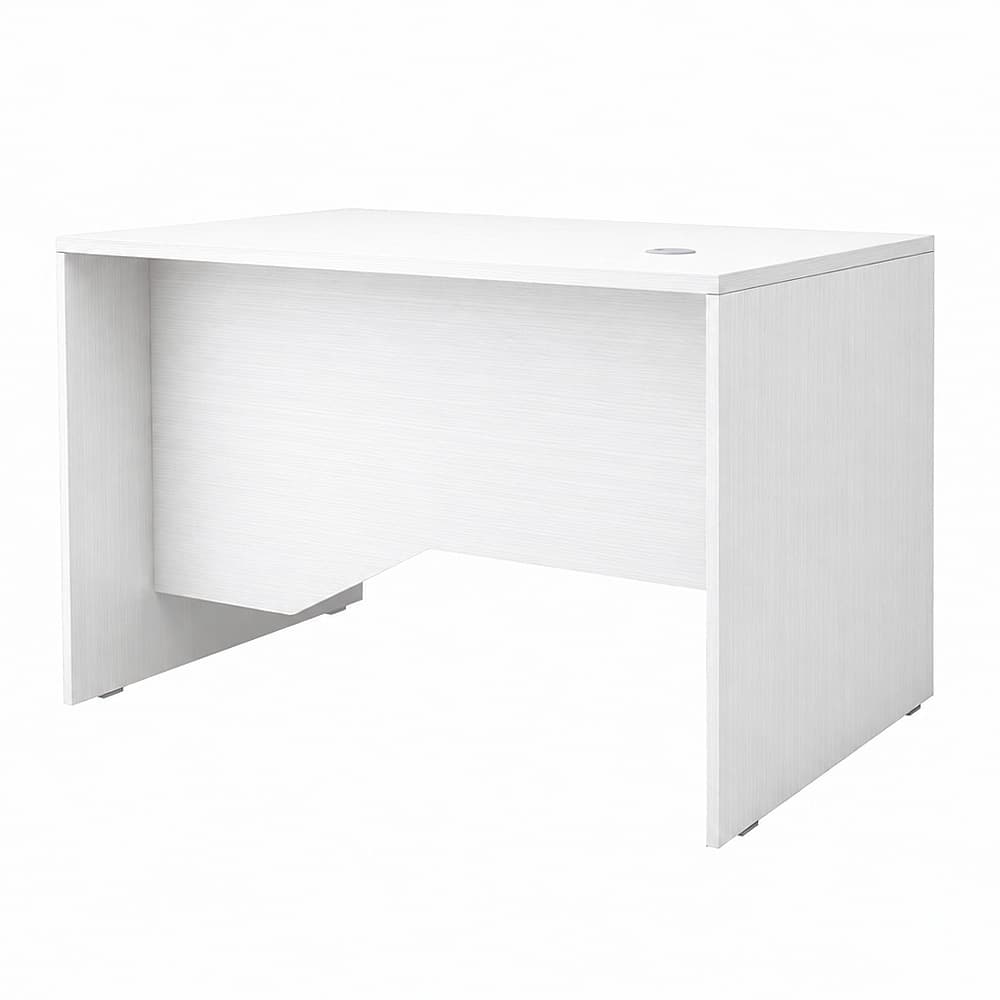 Γραφείο επαγγελματικό Venturo Megapap χρώμα λευκό 120x80x75εκ.